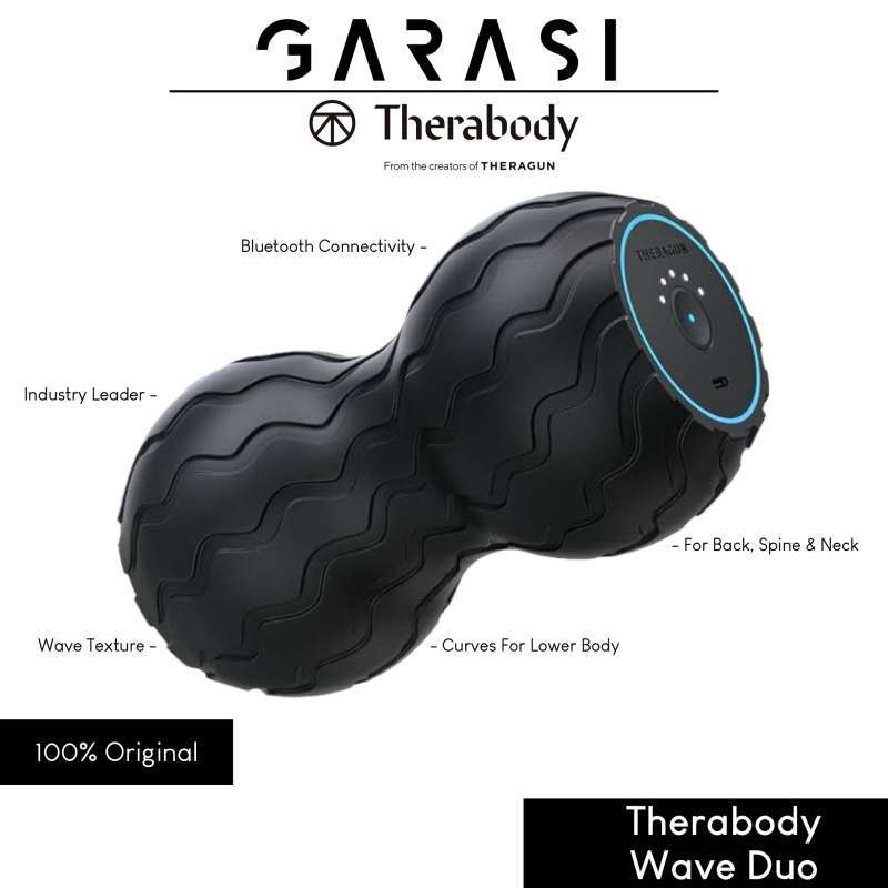 Promo Theragun Therabody Wave Duo Foam Roller For Back Neck Spine And