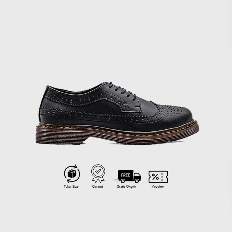 Jual Lvnatica - Wingtipe Gum 39-44 Sepatu Formal Pria Oxford Kerja ...