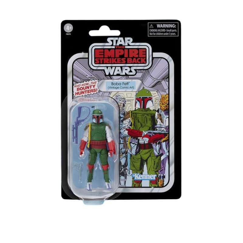 Jual [hasbro] Star Wars Tvc Boba Fett Vintage Comic Art (the