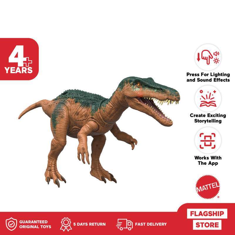 Jurassic World Baryonyx Epic Attack Dinosaurier Actionfigur – Ca. 30,5 Cm Mit Beweglichen Gelenken