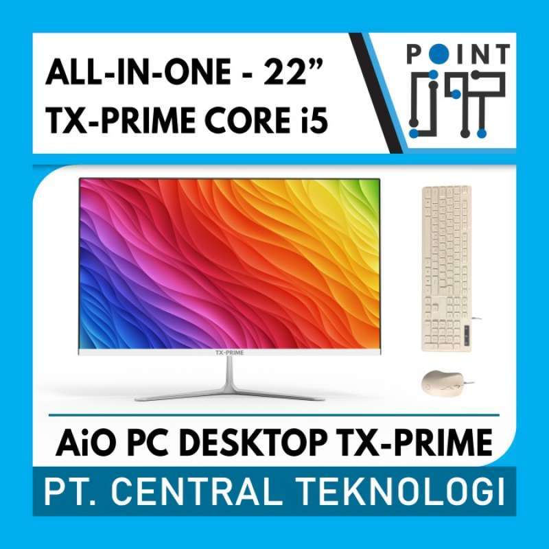 Promo All In One Pc Aio Tx-prime Intel Core I5 / Ram 8gb / 22 - Siap ...