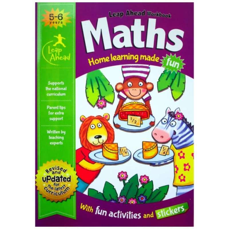 Promo Maths Leap Ahead Workbook Home Learning Made Fun With Fun ...