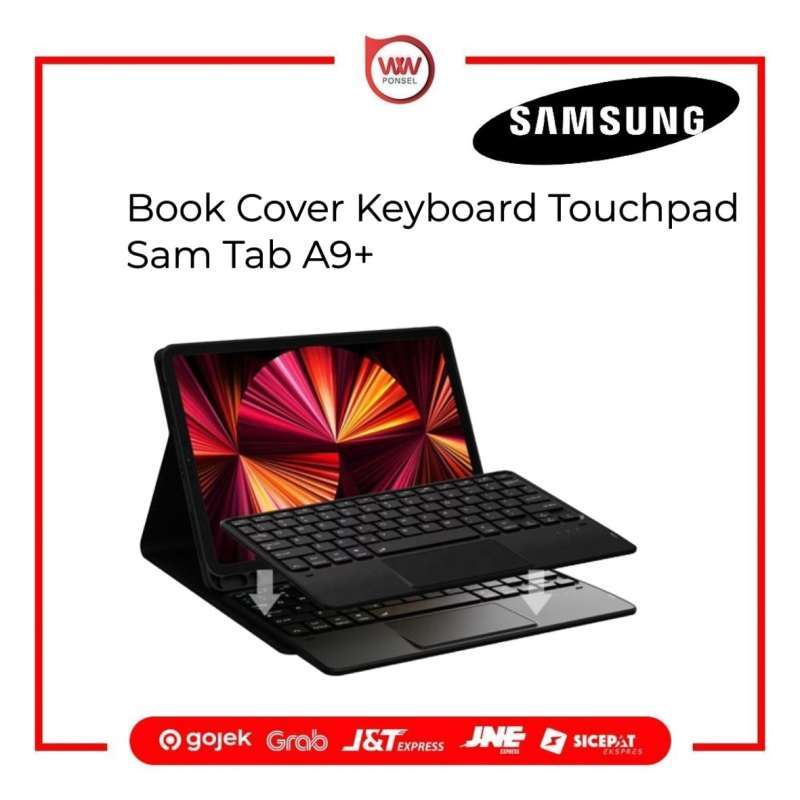 Jual Book Cover Keyboard Touchpad Samsung Tab A9+ Di Seller Wwponsel
