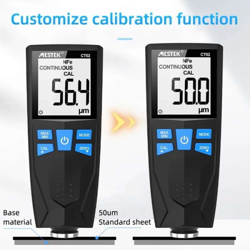 Promo Paint Coating Thickness Gauge Digital Alat Ukur Ketebalan Cat ...