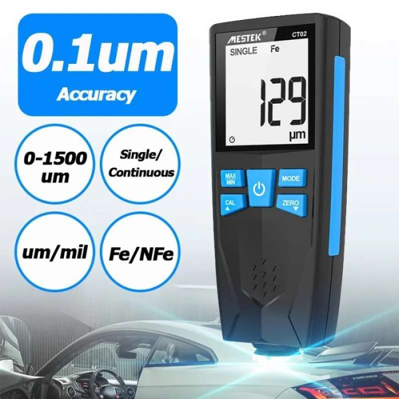 Promo Paint Coating Thickness Gauge Digital Alat Ukur Ketebalan Cat ...