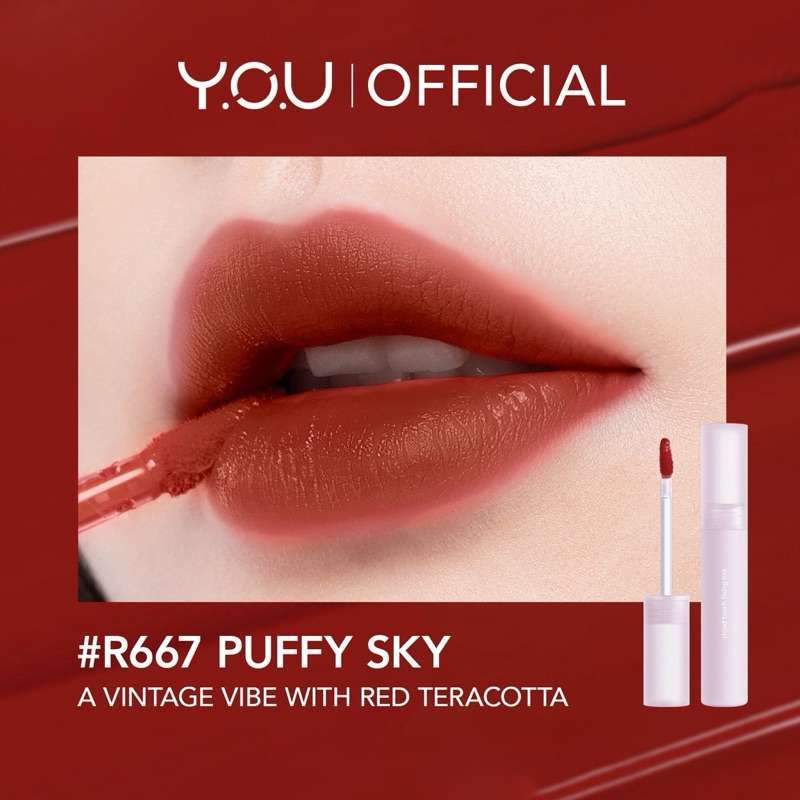 Jual You Cloud Touch Fixing Lip Tint Soft Velvet Finish Lip Stain
