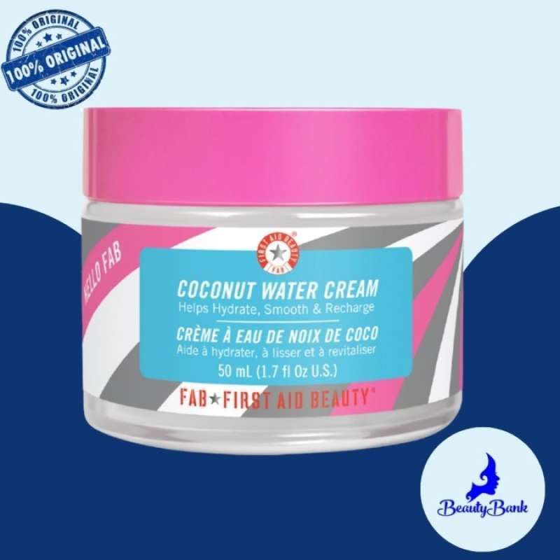 Promo Beautybank First Aid Beauty Hello Fab Coconut Water Cream