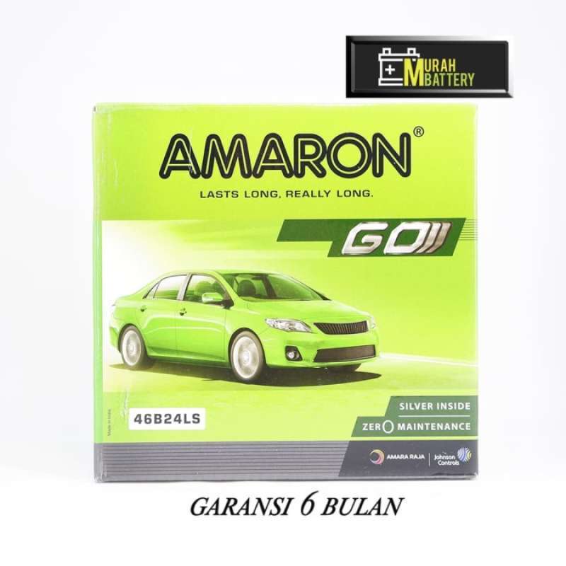 Promo Aki Mobil Ns60ls / 46b24ls Amaron Go Aki Kering 12v / 45a Diskon