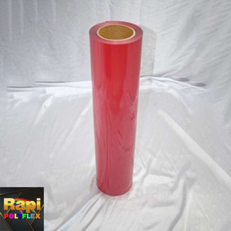 Promo Promo - Polyflex Pvc Made In Korea ( Khusus Rollan ) - Merah ...