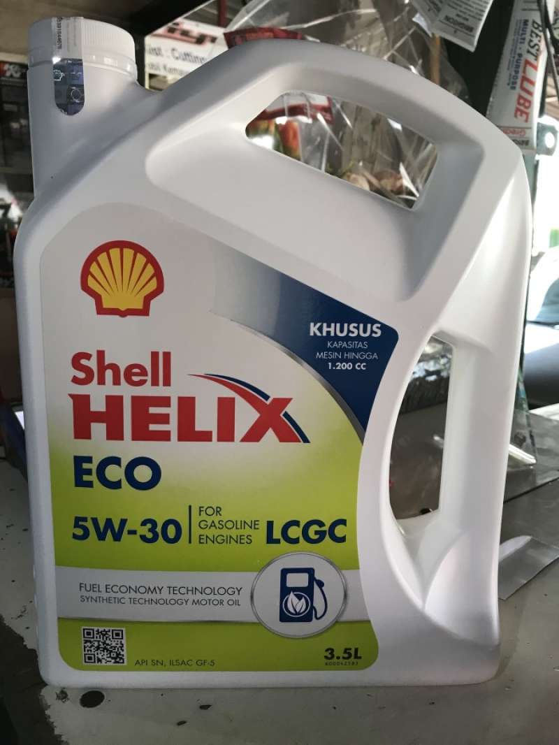 Ali Shell Promo Shell Helix Eco 5w-30 Lcgc Galonandan Murah!! Diskon 15% Di ...
