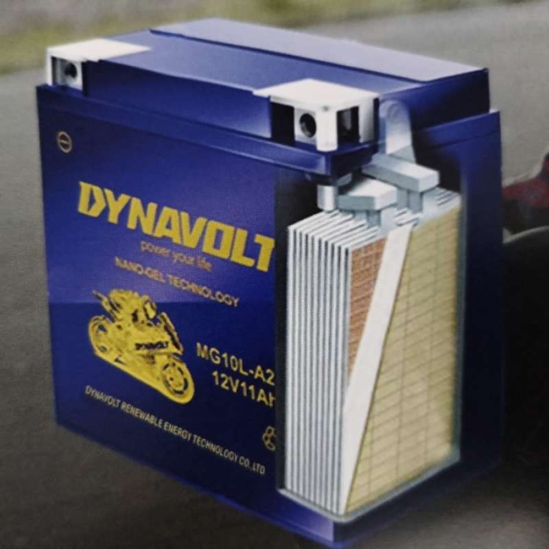 Promo Aki Motor Kawasaki Klx 230 Dynavolt Nano Gel Mg7a-bs-c Cca 235a