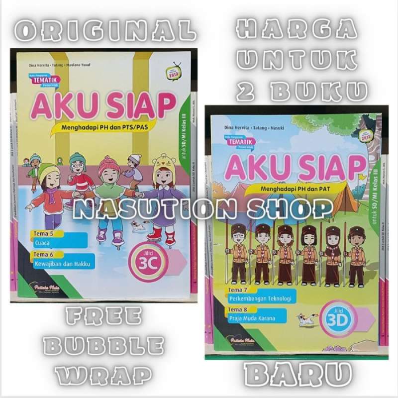 Promo Paket Buku Aku Siap 3c 3d Pustaka Mulia Kelas 3 Sd Pengayaan ...