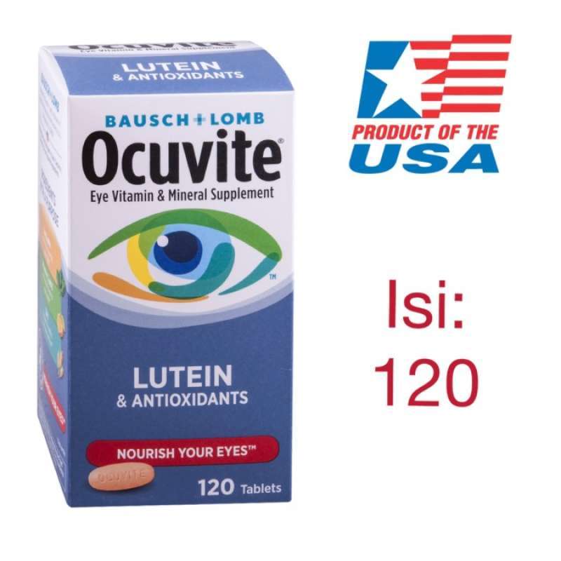 Promo Bausch + Lomb Ocuvite Eye Vitamin &amp; Supplement - Usa Origin ...