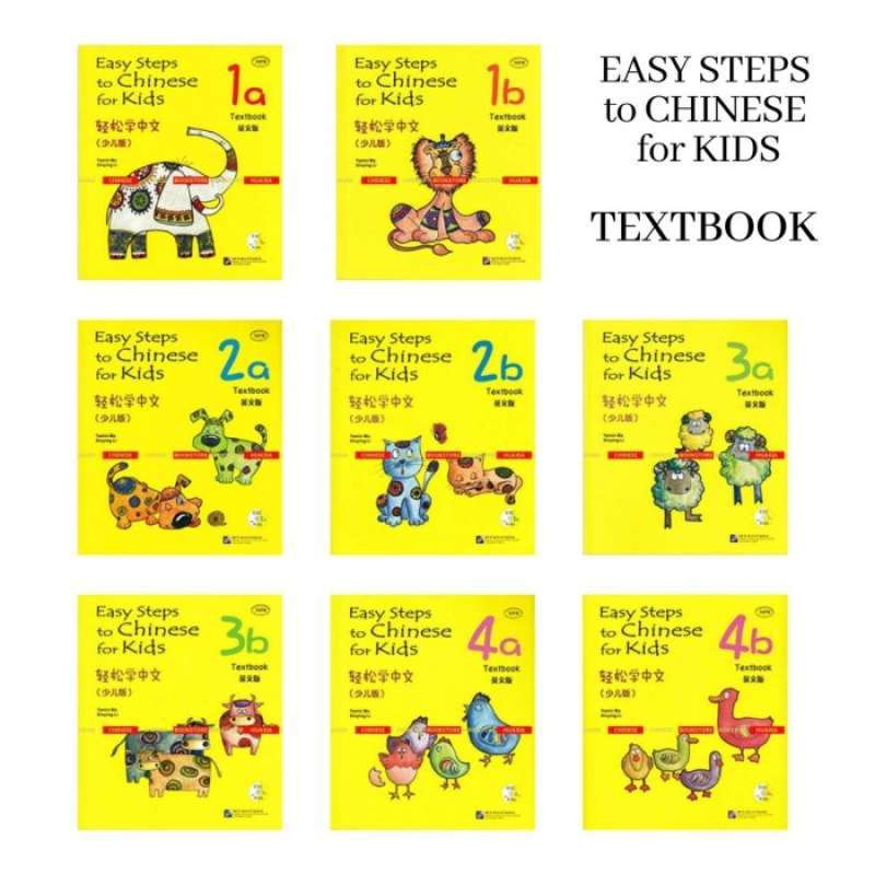 Promo easy steps to chinese for kids textbook 1b diskon 28 di