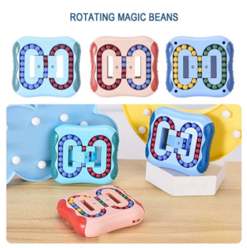 Promo Rotating Magic Beans Fidget Toy Viral Tiktok Adhd Autism Puzzle ...