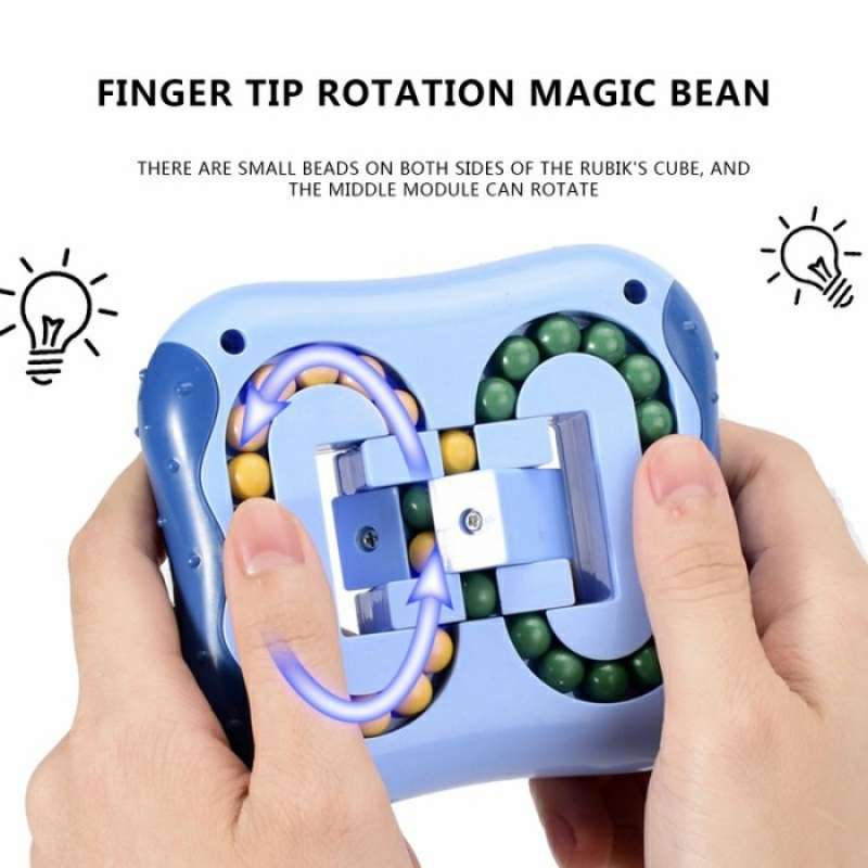 Promo Rotating Magic Beans Fidget Toy Viral Tiktok Adhd Autism Puzzle ...