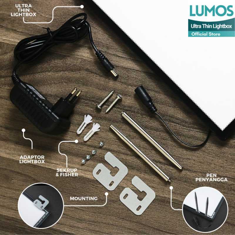Jual Ultra Thin Light Box A1 - Lumos 1.0 Led Signage Slim Portable ...