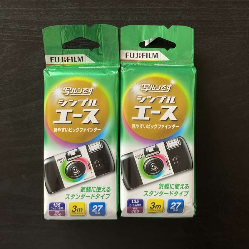 Jual Expired 2017 Fujifilm Fujicolor Simple Ace 400 Disposable Camera