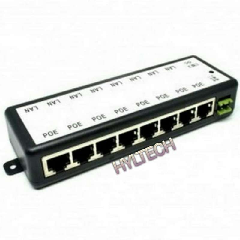 Promo Poe Injector 8 Port Pasive Mikritik Ubnt Diskon 23% Di Seller ...
