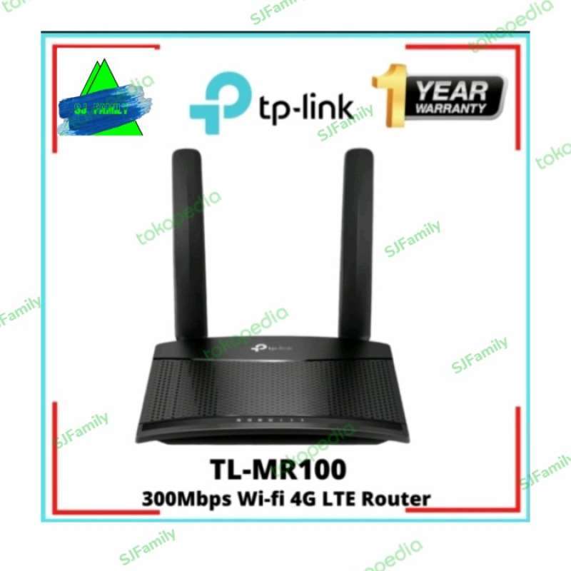 Promo Tl-mr100 300mbps Wireless N 3g / 4g Lte Router Modem Sim Card ...