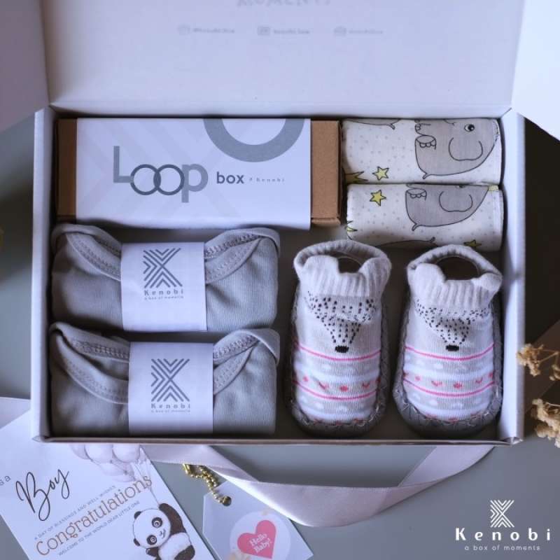 Promo [new] Sloth (se) Box | Baby Hampers | Kado Lahiran | Hampers Bayi ...