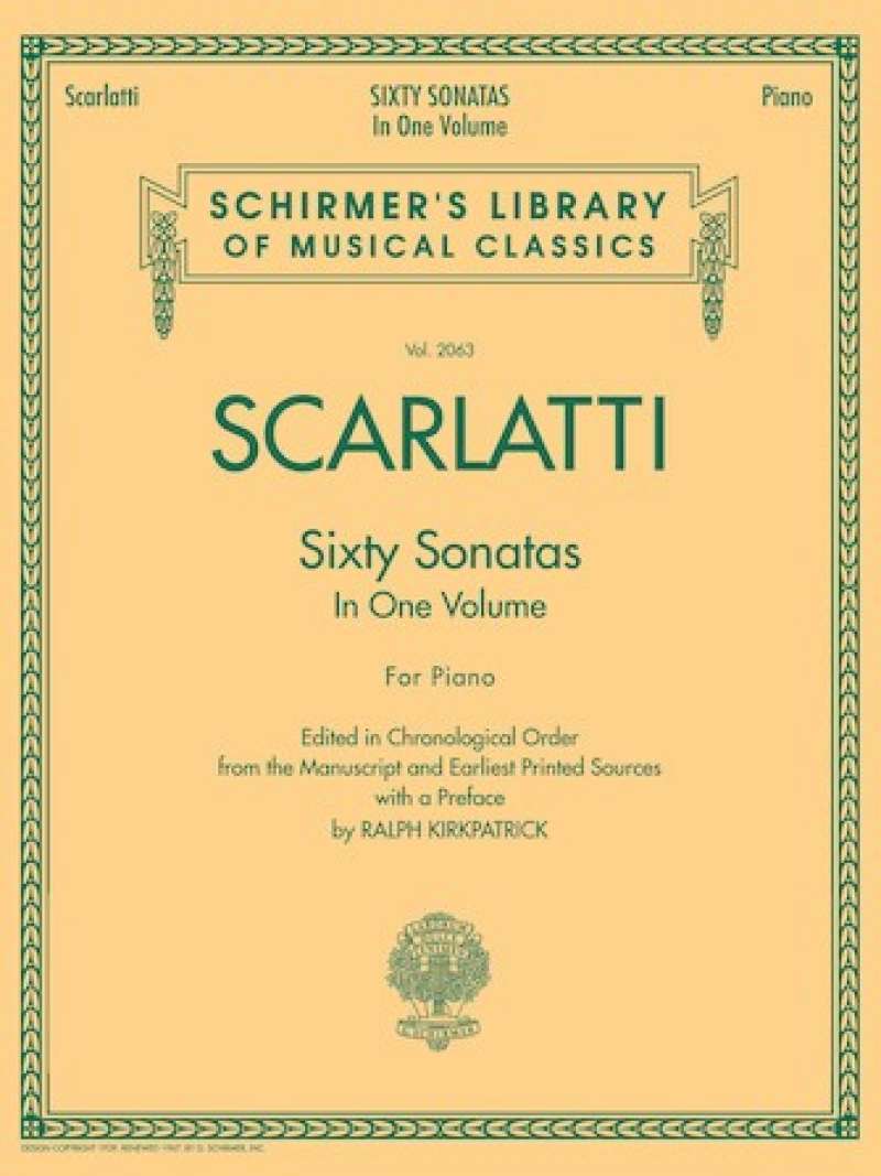 Jual Scarlatti Sixty Sonatas For Piano Di Seller Rumix Cengkareng