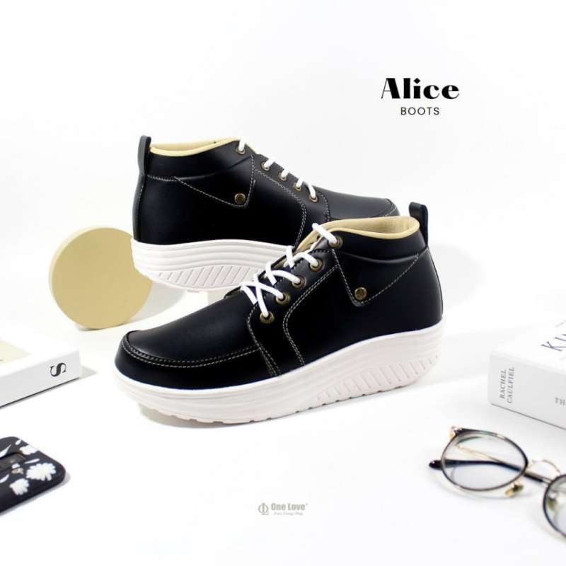 Promo Sepatu Wedges Wanita Original Model Semi Boots Wedges Sneeakers Wanita Sepatu Tali 37 Hitam Diskon 30 Di Seller Nz Store Pondok Kacang Timur Kota Tangerang Selatan Blibli