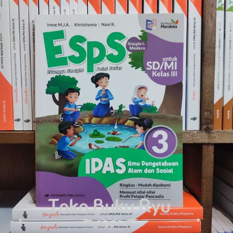 Jual Buku Esps Ipas Kelas 3 Sd Kurikulum Merdeka Erlangga Di Seller ... Jual Buku Esps Ipas Kelas 3 Sd Kurikulum Merdeka Erlangga Di Seller ...