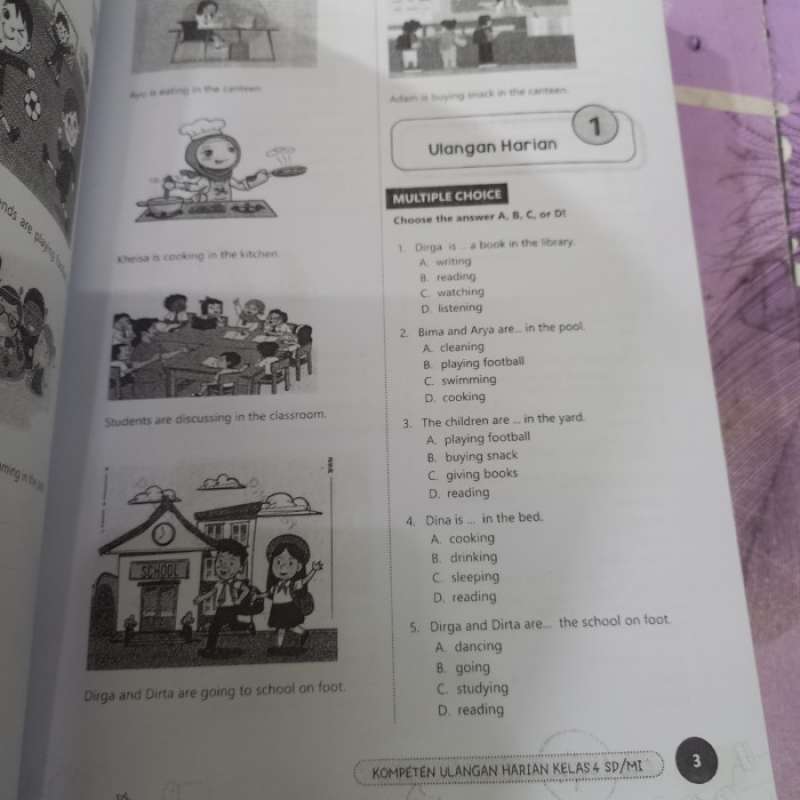 Jual Buku Kompeten Ulangan Harian Kurikulum Merdeka Sd Kelas 4 Di ...