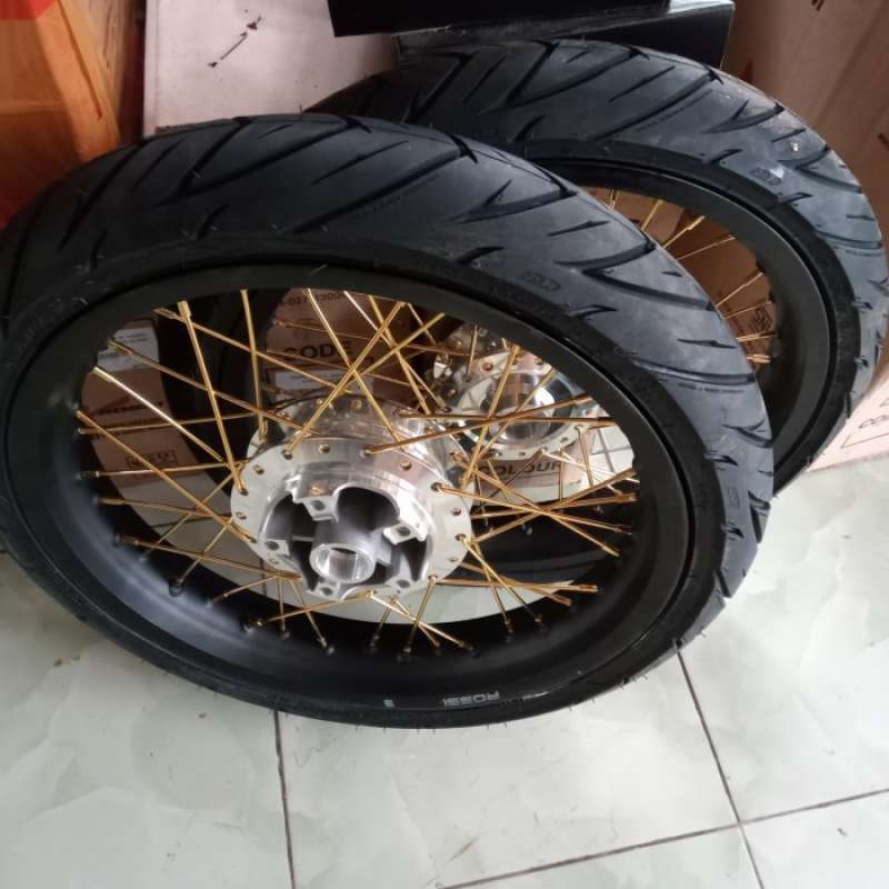 Promo Velg Jari Jari Jupiter Mx 135/mx King Tapak Lebar 250/215x17 Plus