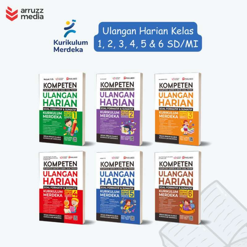 Jual Buku Ulangan Harian Kurikulum Merdeka Kelas 1, 2, 3, 4, 5 & 6 Sd ...