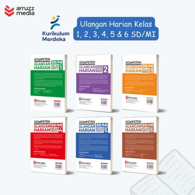 Jual Buku Ulangan Harian Kurikulum Merdeka Kelas 1, 2, 3, 4, 5 & 6 Sd ...