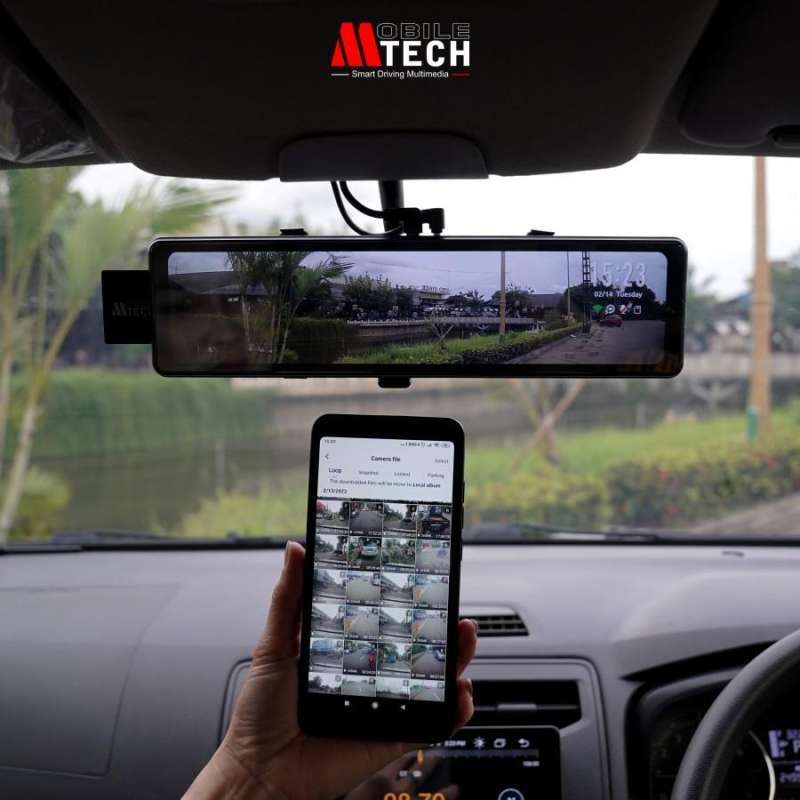 MobileTech Dashcam Wideview – kamera mobil layar 11.3 inch