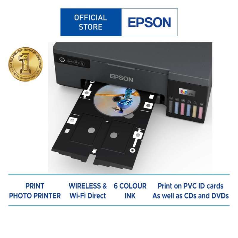 Jual Printer Epson L8050 A4 Photo Printing, Pvc Id Card, Cd/dvd ...