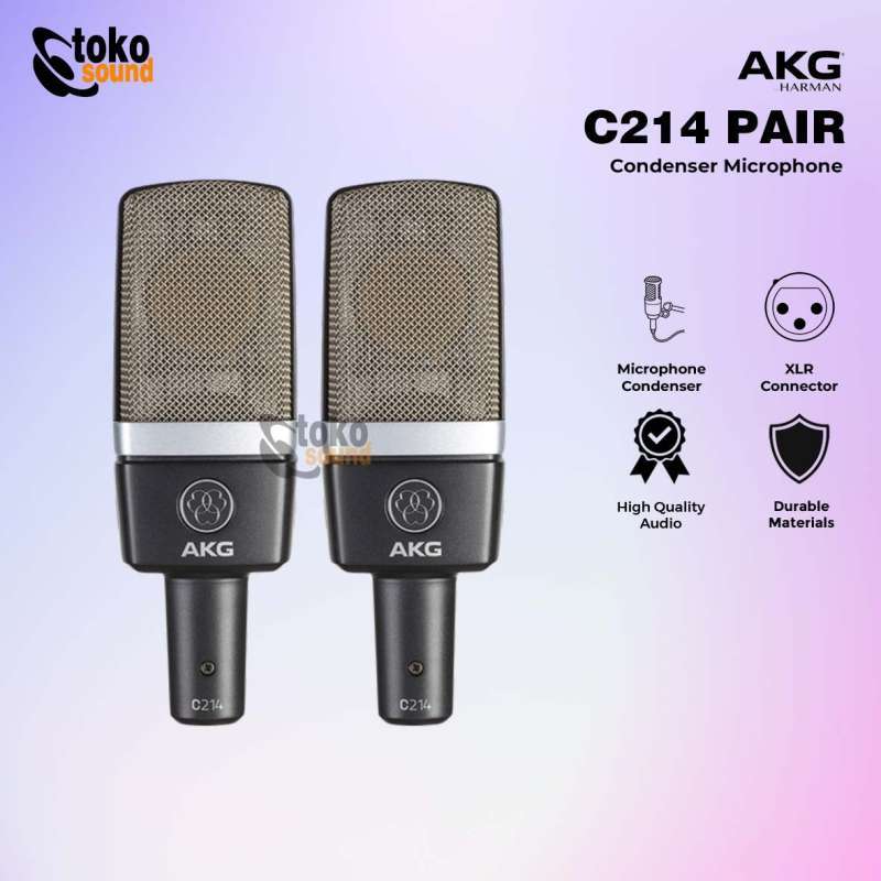 AKG C214 コンデンサーマイク セット（AKG C214 STEREO SET