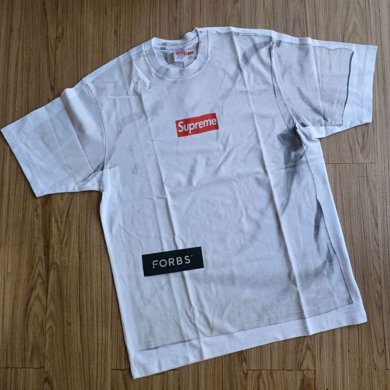Supreme MM6 Maison Margiela Box Logo Tee White