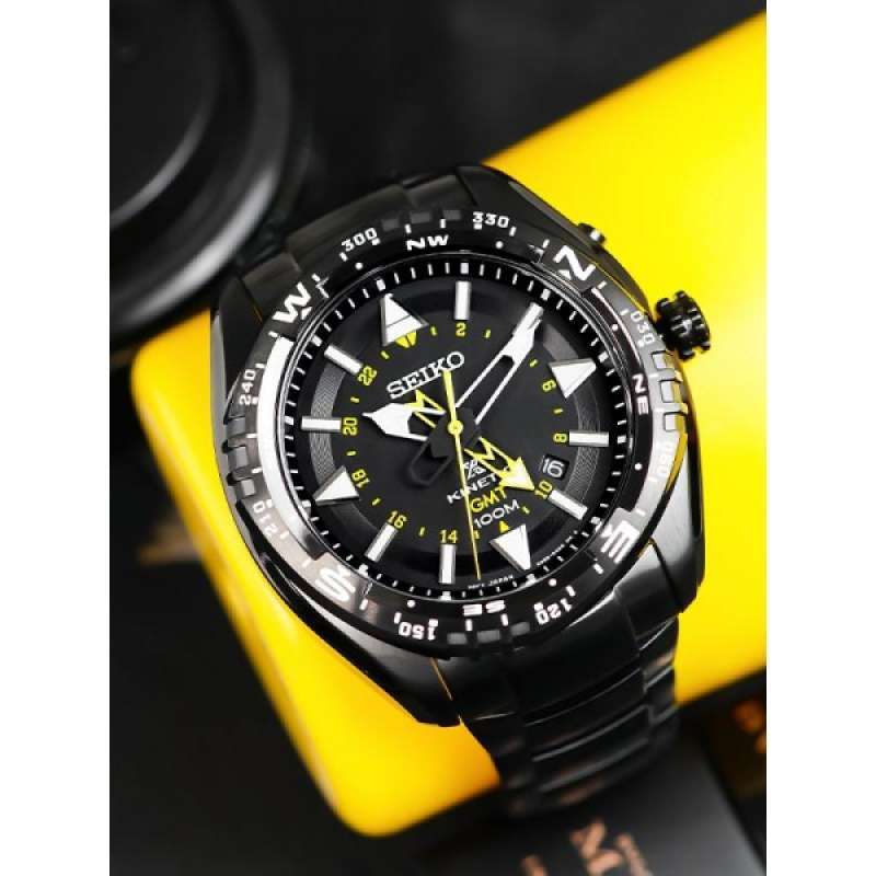 Jual Jam Tangan Seiko Prospex Turtle Land Kinetic Gmt Pria 100 Original Black Solid Stainless Steel Sun047 P1 Di Seller Radatime Radatime Kota Medan Blibli
