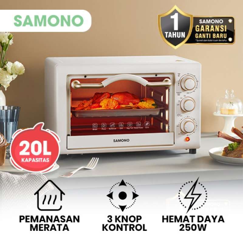 SAMONO Elektrik Oven Toaster Low Watt SW EOW20