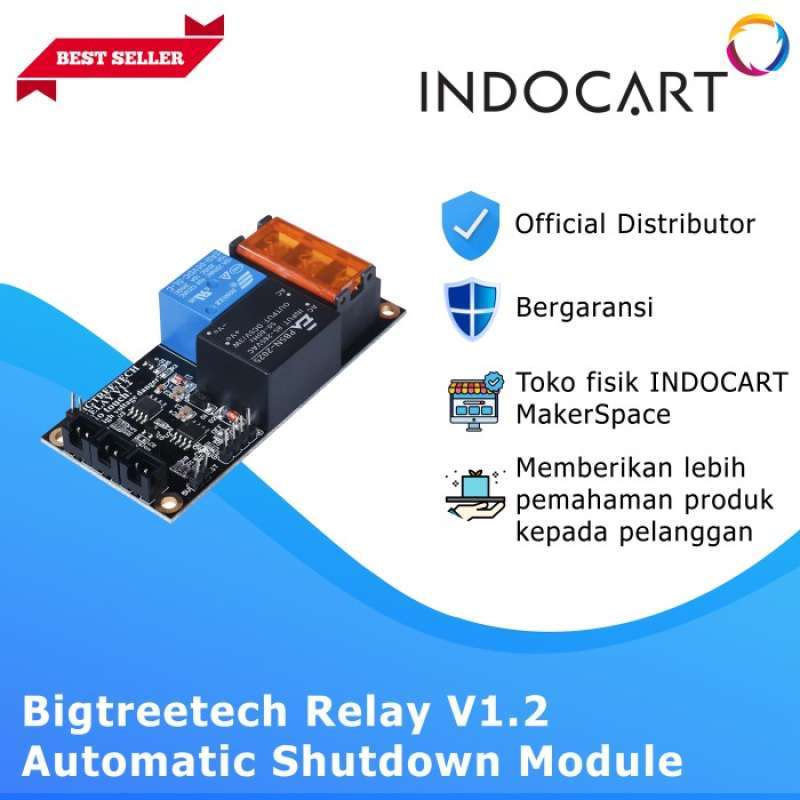 Promo 100% Produk Ori Indocart 3d Printer Bigtreetech Relay V1.2 ...