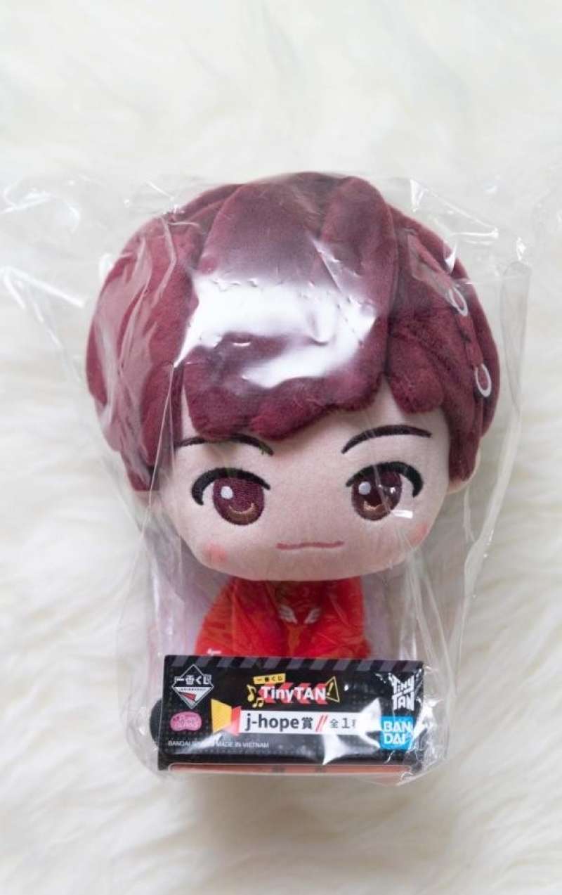 Fatkaki 4.72inch Kawaii J-hope Plush Keychain World Tour On