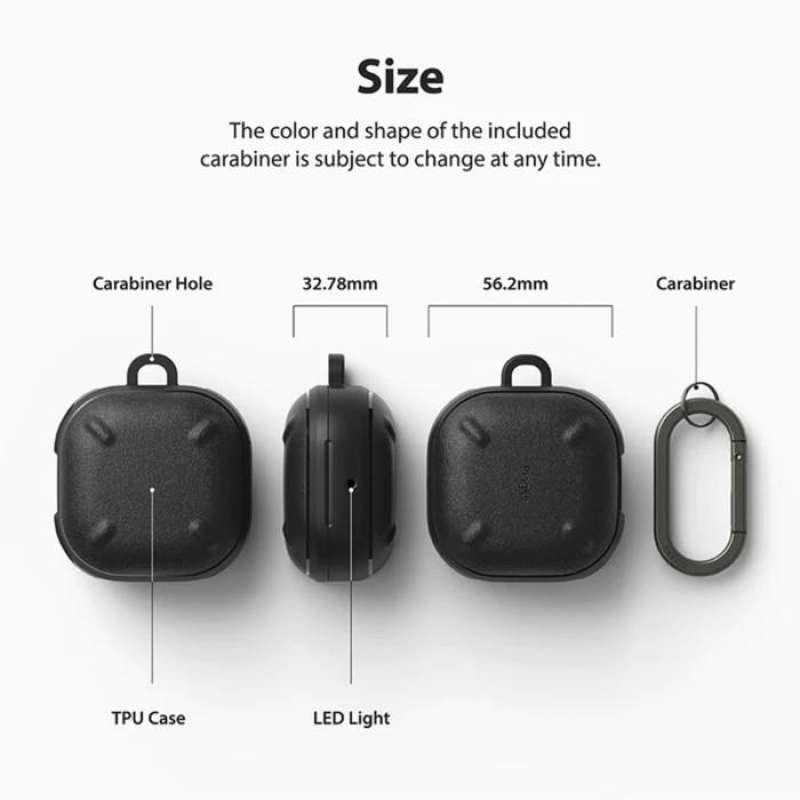 Case Samsung Galaxy Buds 2 / Pro / Live Ringke Onyx Soft Cover Casing