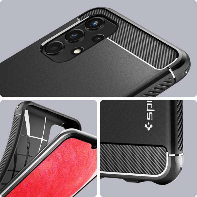 Case Samsung Galaxy A13 4G / 5G Spigen Rugged Armor Slim Carbon Casing
