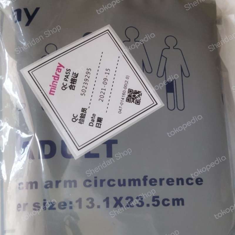 Jual Mindray Manset (cuff) Original, Ukuran Dewasa Di Seller Yama ...