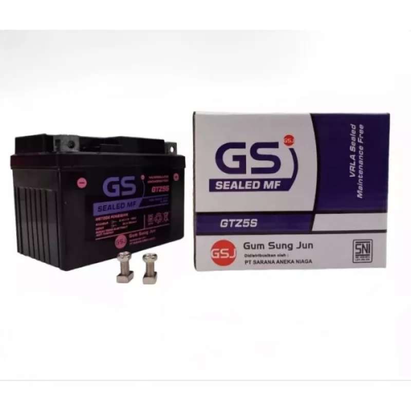 Promo Aki Motor Honda Megapro Monoshock Verza 150 Gs Gtz5s Aki Kering