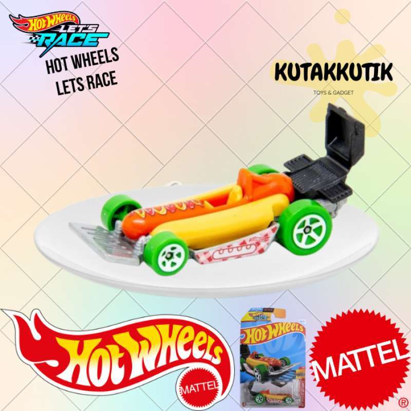 Jual Hot Wheels Mobil Sosis Street Wiener Roda Hijau Lot D 2024 Lets ...