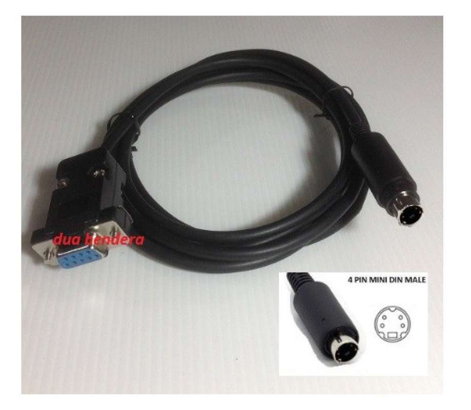 Promo 100% Produk Ori Kabel Serial Rs232 Db 9 Pin Female To 4 Pin Mini ...