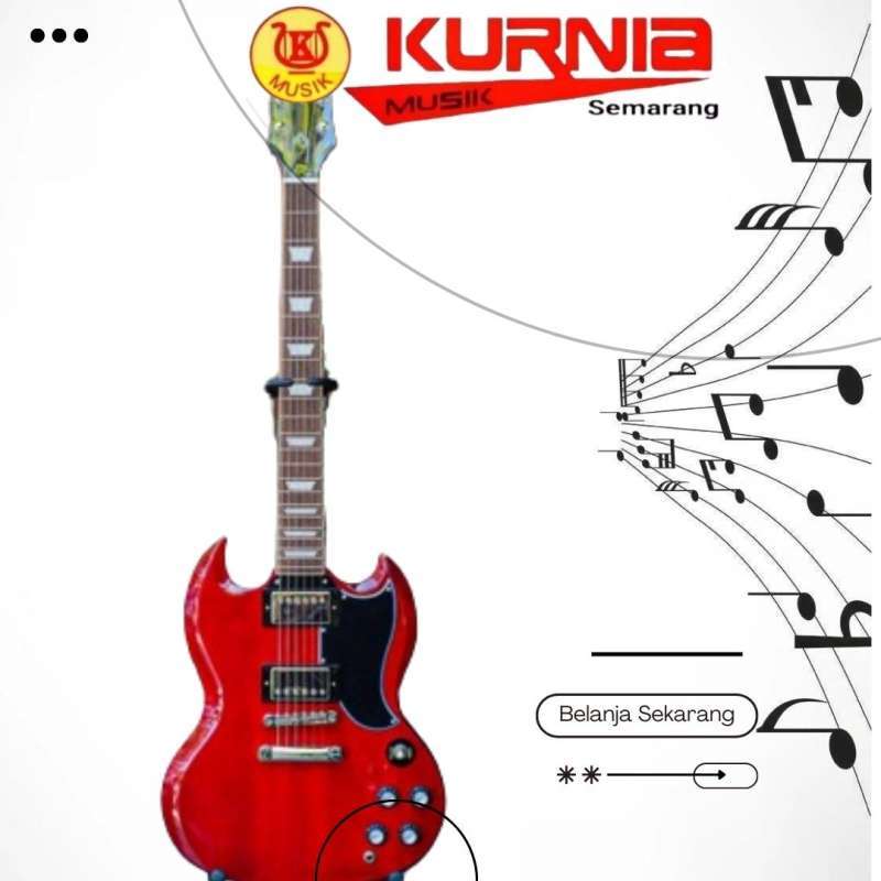 Jual Epiphone Sg Standard 60s Vintage Cherry Electric Guitar Di Seller Kurnia Musik Semarang Pekunden Kota Semarang Blibli