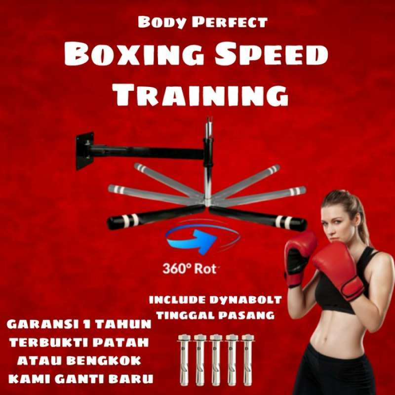 Jual Spar Bar Boxing Alat Bantu Latihan Tinju Rotasi 360â° Di Seller ...