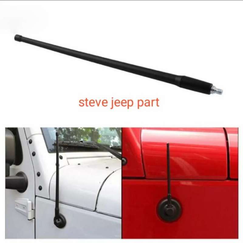 MFC 13 Inch Radio Antenna FM/AM Reception Mast For 2007-2022 Jeep