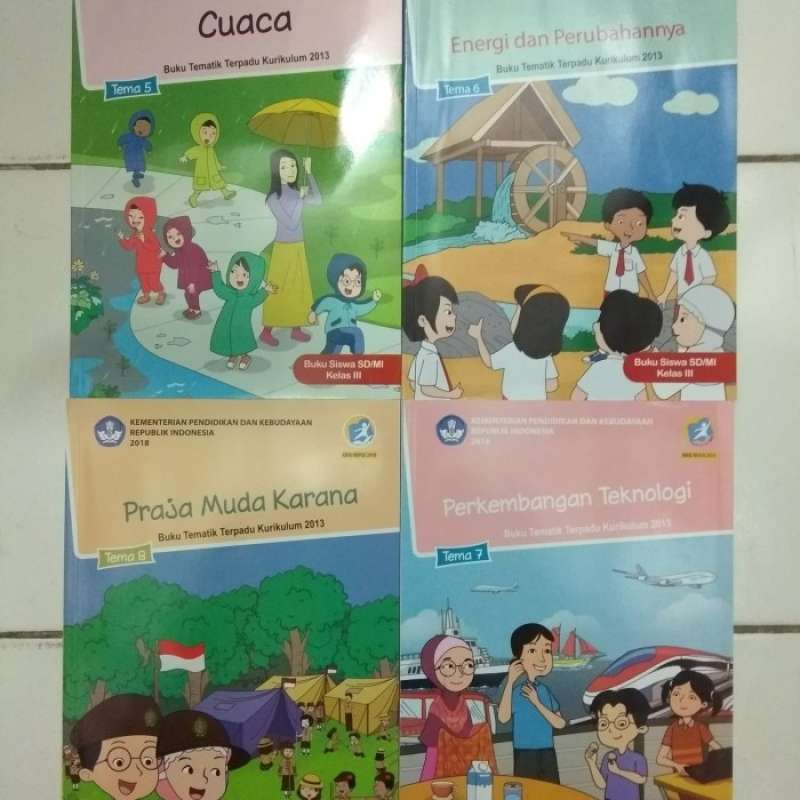 Promo Buku Tematik Terpadu Kelas 3 Sd Tema 5 Sampai 8 Revisi 2018 ...